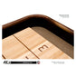 Dominator shuffleboard table with custom wood and stain options - Hudson Shuffleboards