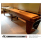 Dominator shuffleboard table with custom wood and stain options - Hudson Shuffleboards