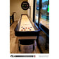 Grand Hudson shuffleboard table with custom stain options - Hudson Shuffleboards