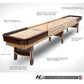 Deluxe Hybrid shuffleboard table with custom stain options - Hudson Shuffleboards