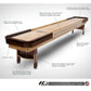 Deluxe Hybrid shuffleboard table with custom stain options - Hudson Shuffleboards