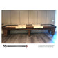 Dominator shuffleboard table with custom wood and stain options - Hudson Shuffleboards