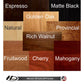 Intimidator shuffleboard table with custom stain options - Hudson Shuffleboards