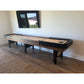 Deluxe Hybrid shuffleboard table with custom stain options - Hudson Shuffleboards