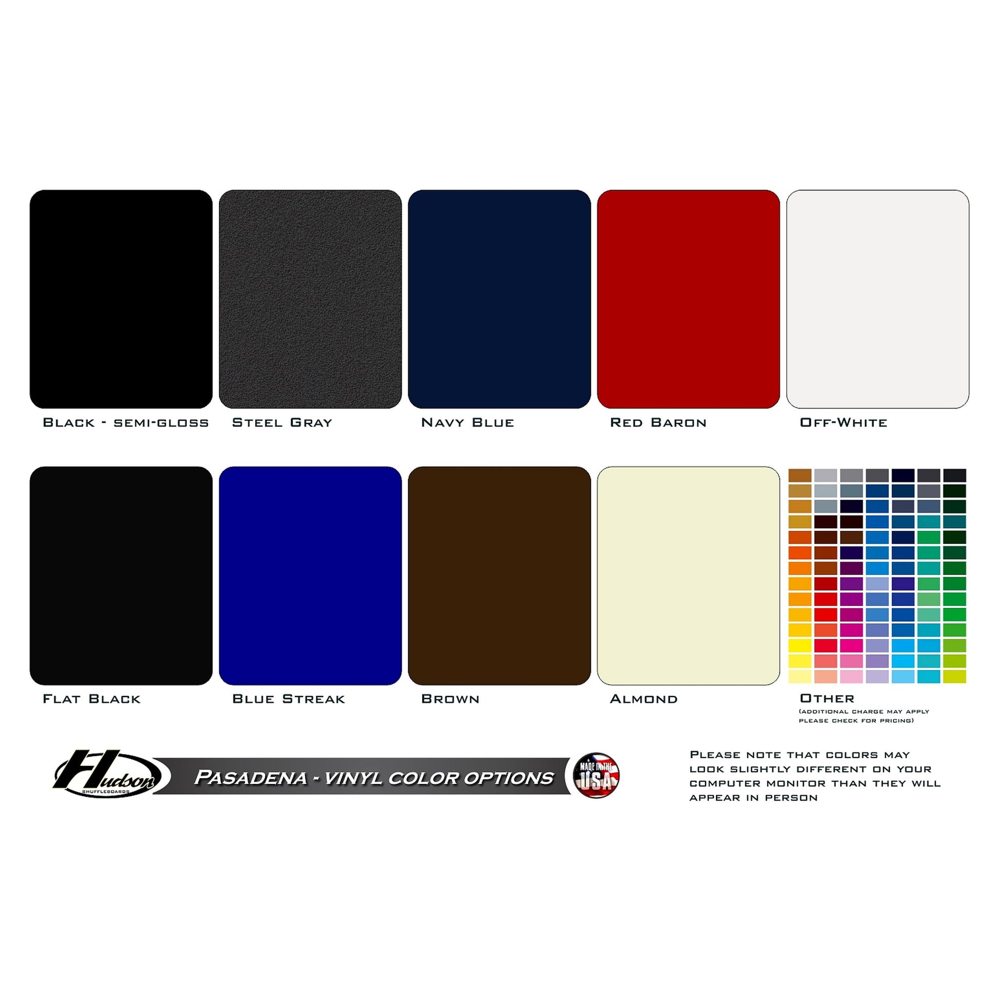Pasadena shuffleboard table with custom finish options - Hudson Shuffleboards