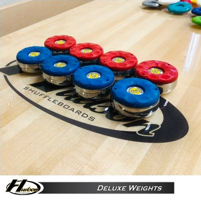 Set of Large Deluxe Weights with Custom Color Weight Cap Options