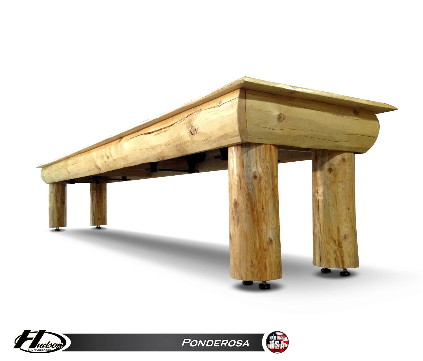 22' Ponderosa - NEW with Custom Stain Options! – Hudson Shuffleboards